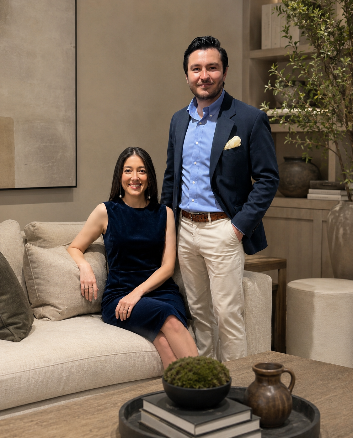Benay Uysal Sener and Cagri Sener, founders of Staging Atelier